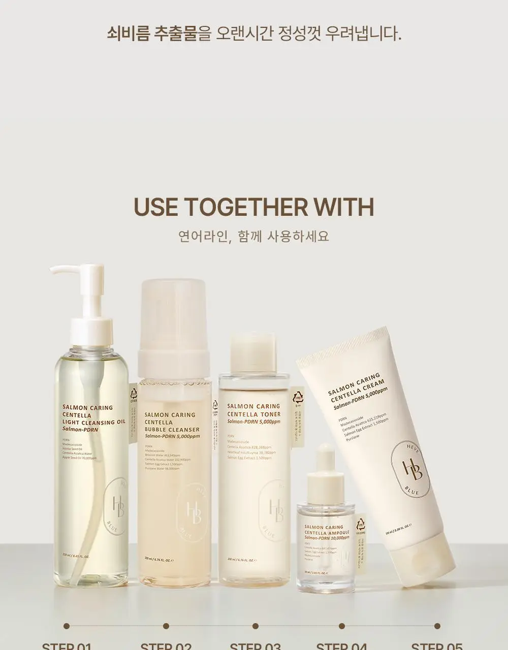 [진정PDRN] 헤브블루 살몬 케어링 센텔라 버블 클렌져 200ml 상세페이지 25